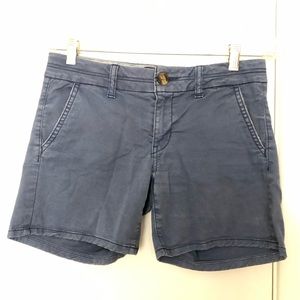 American Eagle blue Bermuda shorts